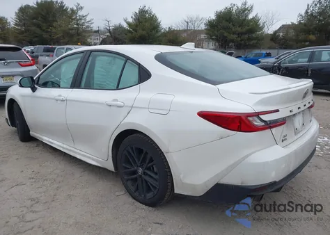 2025 Toyota Camry Se z USA, uszkodzony, nr VIN 4T1DBADK8SU002048